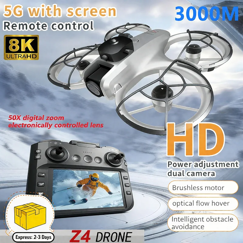 Drone Multispectral - New MINI Z4 Drone 4K Professional