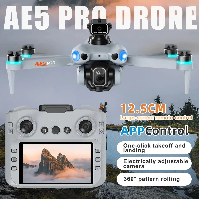 Drone Photogrammetry - Original 2026 NEW AE5 Drone 4K