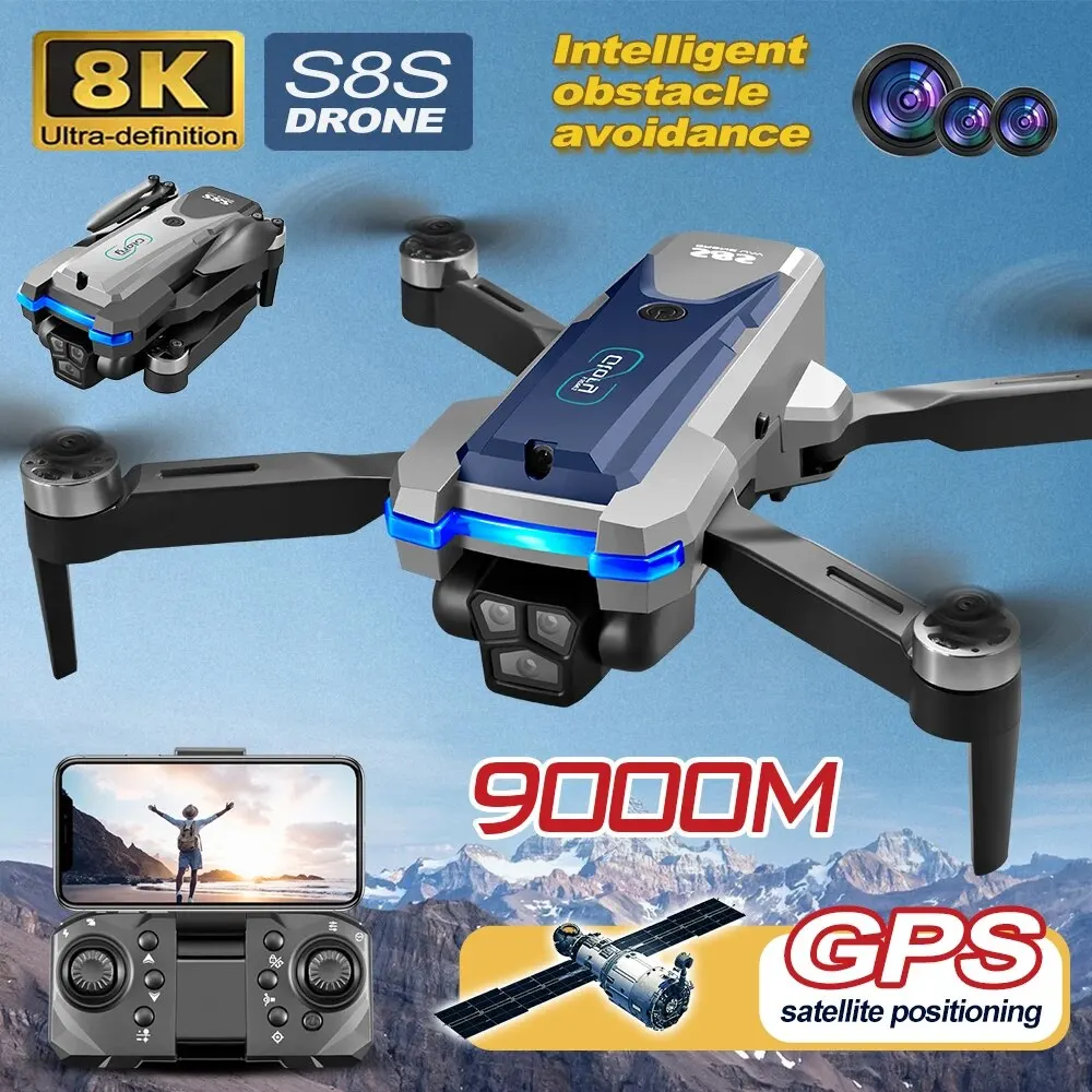 Drone Lidar - S8S GPS Drone 5G Wifi 8K
