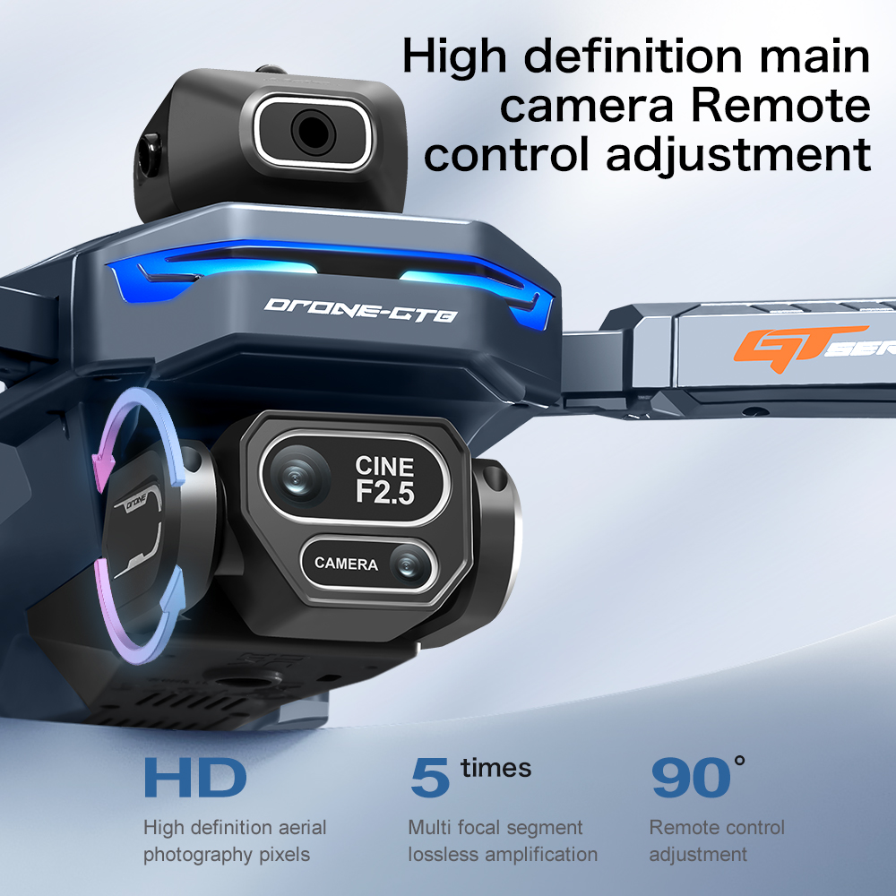 NEW GT8 HD RC Drone 4K Profess - Drone Multispectral recension och pris