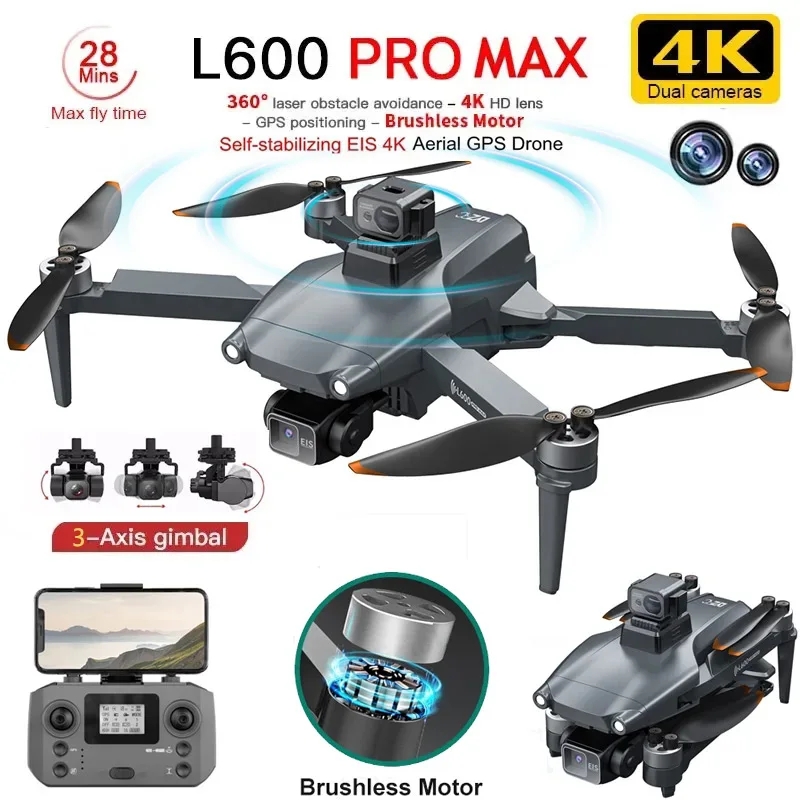 L600 PRO MAX GPS Drone Profess - Drone Multispectral recension och pris