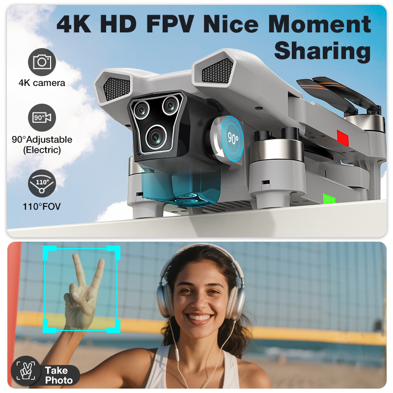 NEW Hot L017 Pro Drone Brushle - Drone Photogrammetry recension och pris