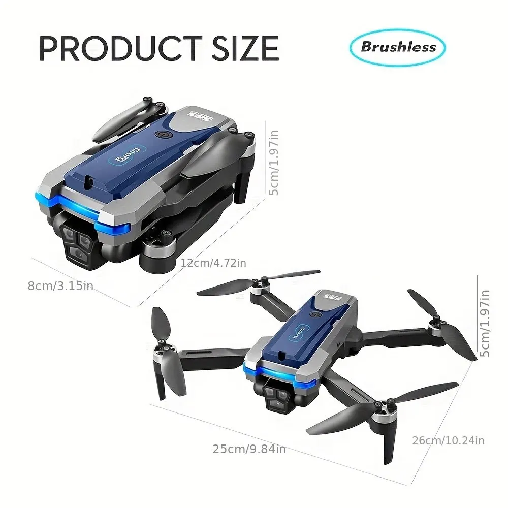 S8S GPS Drone 5G Wifi 8K HD Du - Drone Lidar recension och pris